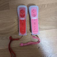 controller Wii  rosa e rosso