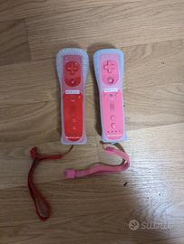 controller Wii  rosa e rosso