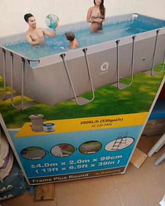 piscina Evelin 4 ×2