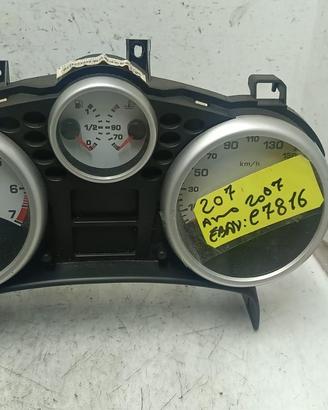 DISPLAY VEGLIA QUADRO STRUMENTI PEUGEOT 207 1° Se