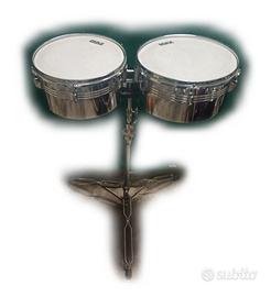 Timbales 14” e 15” coppia di tamburi