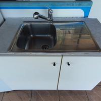 mobile cucina con lavello