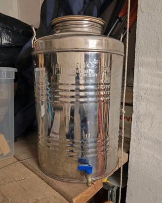 Bidone Olio 50 litri acciaio inox