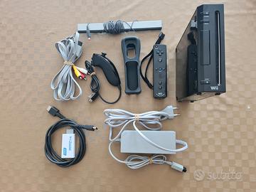 NINTENDO WII Nera con giochi
