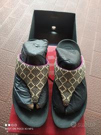 Infradito in raffia Flip