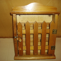 Cassetta Porta-Chiavi in Legno