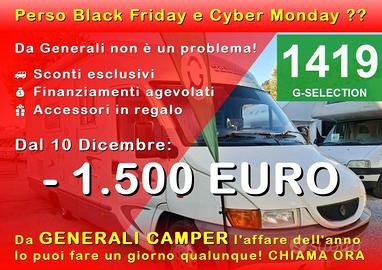 MOTORHOME MOBILVETTA IVECO DINETTE CON DIVANETTO B