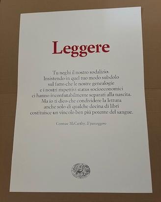 Quadro Leggere McCarthy Nuovo