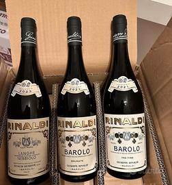 Vino Barolo Brunate e Tre Tine Giuseppe Rinaldi