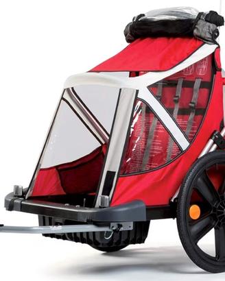 passeggino rimorchio carrello bici bambini