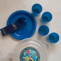 Set da picnic blu