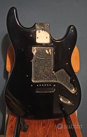 Body stratocaster black