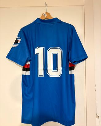 Maglia da calcio vintage Sampdoria Mancini 1991/92
