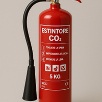 Estintore Co2 da 5kg immatricolazione (2025)