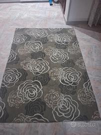 tappeto color canapa a fantasia