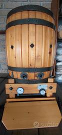 Spillatore Refrigeratore a Botte per Vino 25+25