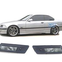 FRECCIE LATERALI BMW E36 90-96 VETRO CHIARO NERO