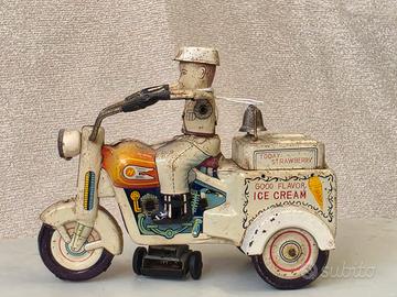 rara moto giapponese meccanica a manovella anni 50