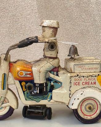 rara moto giapponese meccanica a manovella anni 50