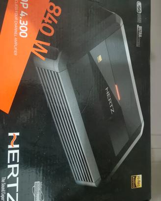 amplificatore hertz dp 4.300