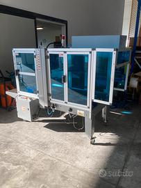 Nastratrice automatica OMS con rulli motorizzati