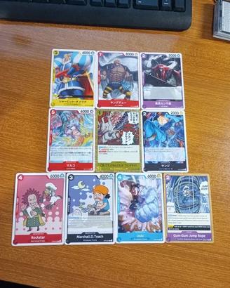 10 Carte One Piece Card Game TCG