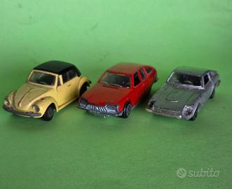 3 Polistil 1/43 Obsolete: Citroen + Datsun + VW