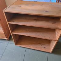 Libreria/Mensola Bassa in Pino