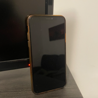 I-phone X Apple con custodia del telefono