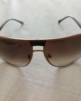Occhiali da sole Ermenegildo Zegna marroni vintage