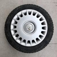 4 Cerchi originali VW POLO 15” con gomme invernali