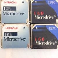 Pcmcia/CF Micro-drive 1GB IBM Toshiba