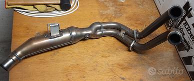 Ténéré 700 scarico collettore notcat sonda 