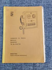 manuale tecnico SIP raro anni 60