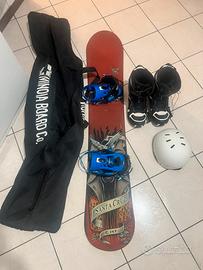 Tavola Snowboard + accessori