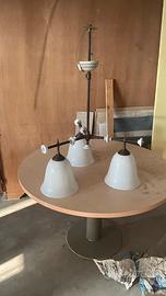 Lampadario in Ottone by ALDO BERNARDI