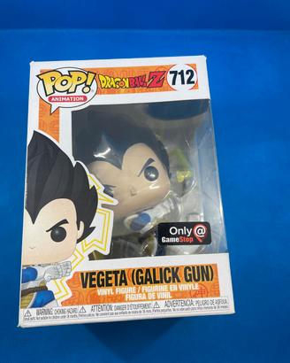 Funko pop Vegeta GG game stop 