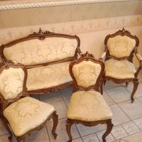 Salotto classico di pregio – Setificio De Negri Sa