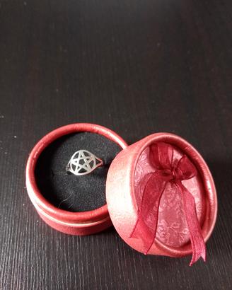 anello talismano pentacolo