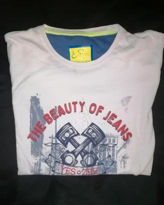 maglia t shirt uomo yes zee 