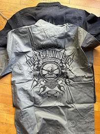 camicia harley davidson M maniche corte teschio
