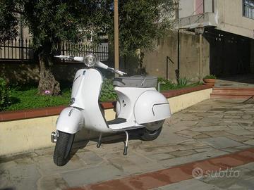 Vespa Gs 160 targa oro