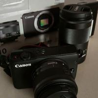 CANON EOS M10 Mirrorless + obiettivo CANON 55-200