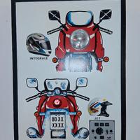 Pannello didattico autoscuola scuola guida