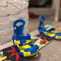 tavola da snowboard burton attacchi e scarponi 