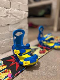 tavola da snowboard burton attacchi e scarponi 