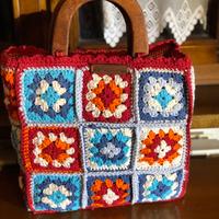 Borsa artigianale all’ uncinetto
