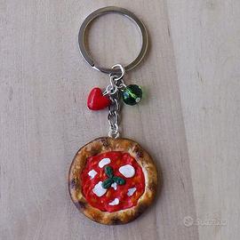 Portachiavi pizza Margherita