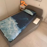 letto singolo mod. Tomasella Rock, con contenitore
