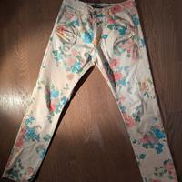 Pantaloni estivi a fiori, marca Please